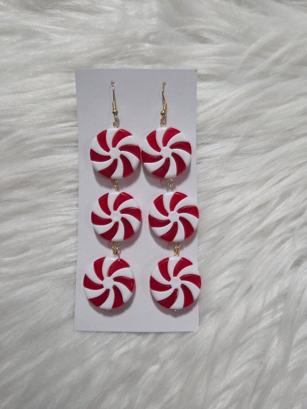 Peppermint Dangle Earrings